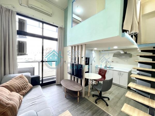 電梯華廈可養寵物/1房1廳1陽台